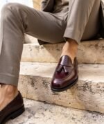 VIARDINO Mocassin Daim Bleu Marine – Image 2