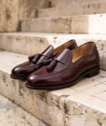 VIARDINO Mocassin Daim Bleu Marine