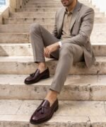 VIARDINO Mocassin Daim Bleu Marine – Image 7